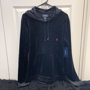 S | Polo Ralph Lauren Velour Sleepwear Hoodie